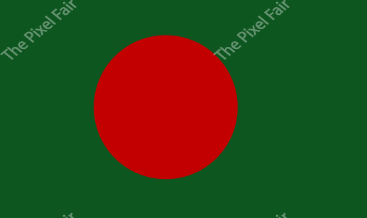 Bangladesh national flag vector illustration editable EPS file