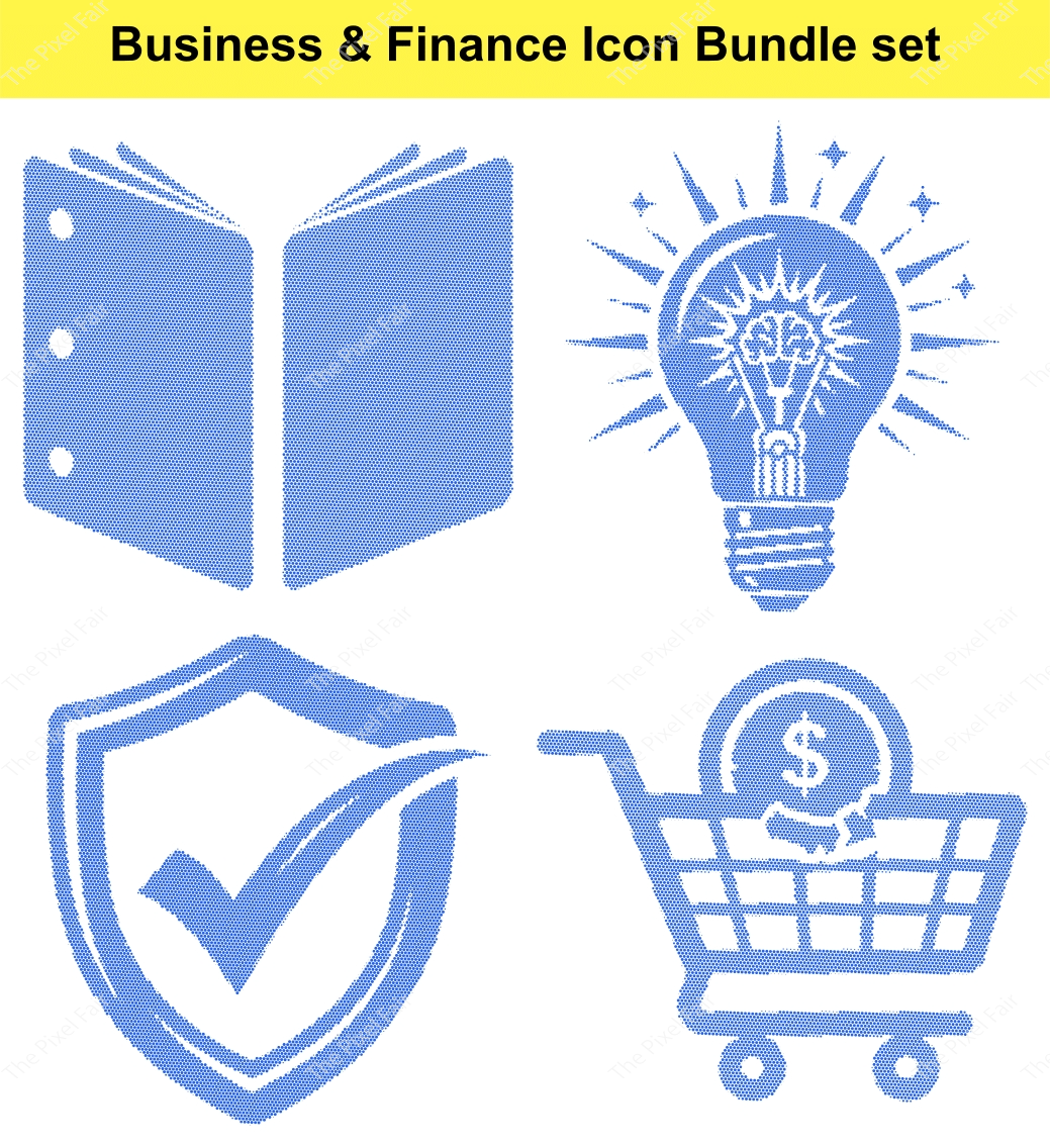 Shield security and shopping cart with lightbulb and open book sketch icons representing smart secure commercial ideas.